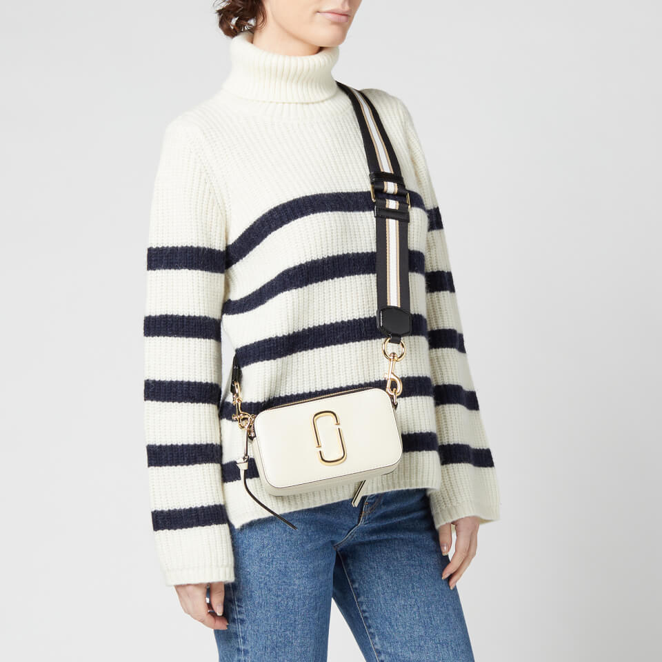 Marc Jacobs Women's The Colour Block Snapshot Bag - New Cloud White Multi
